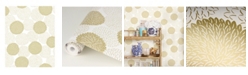 Brewster Home Fashions Blithe Floral Wallpaper - 396" x 20.5" x 0.025"